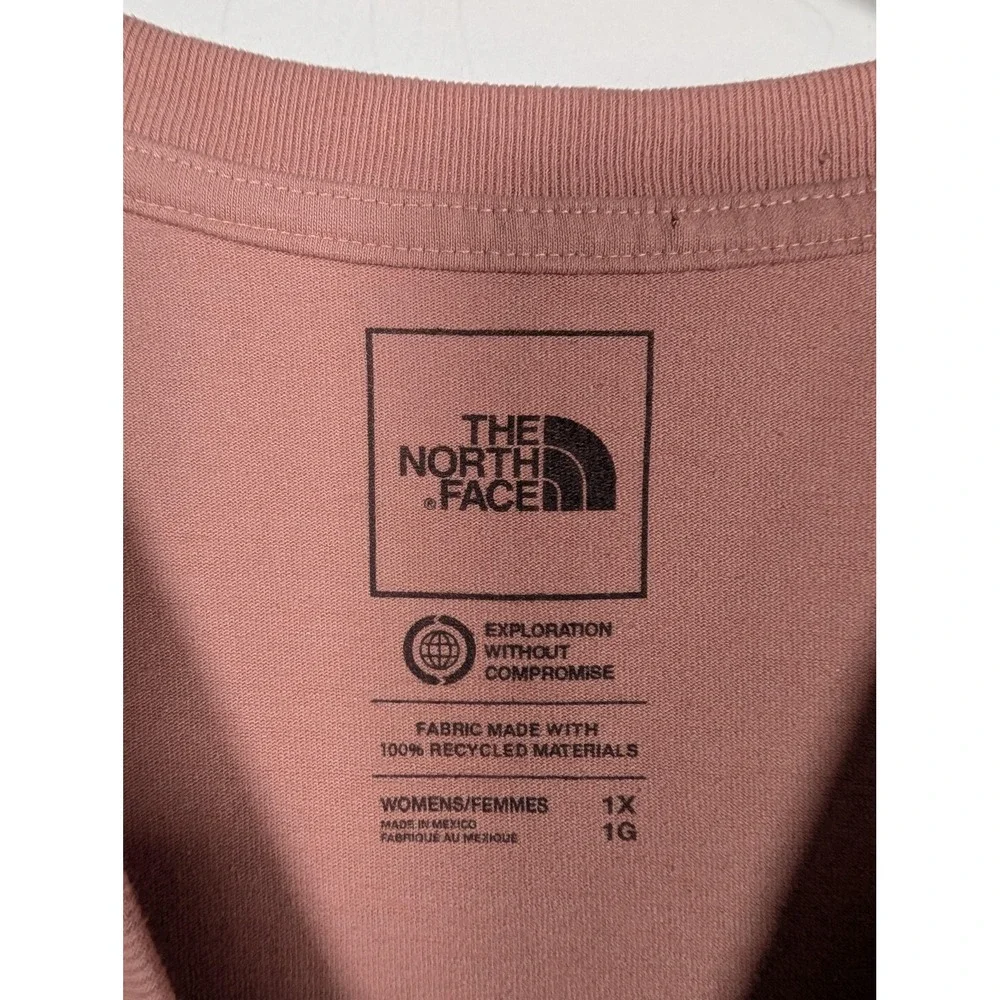 North Face Shirt Womens 1X Graphic International Womens Day Never Stop Exploring - Picture 2 of 10